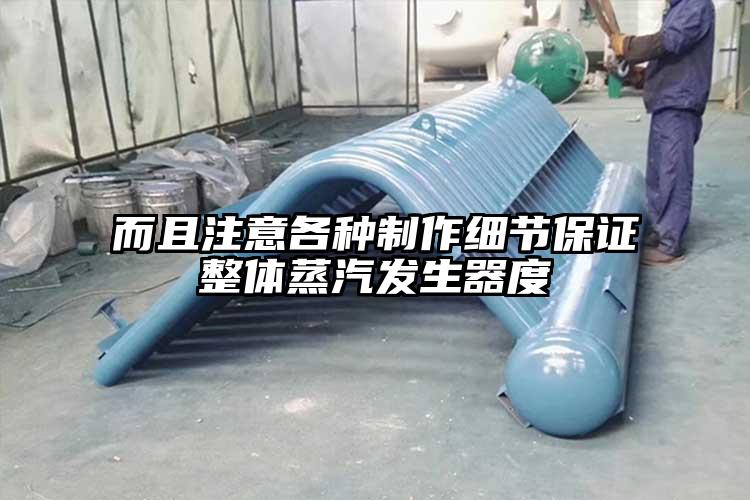 而且注意各种制作细节保证整体蒸汽发生器度